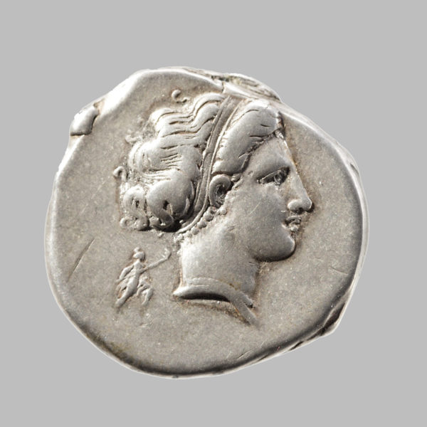 CAMPANIA, NEAPOLIS, AR STATER, 450-340 BC