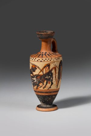 ATTIC BLACK FIGURE LEKYTHOS