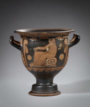 apulia, small red figure bell krater