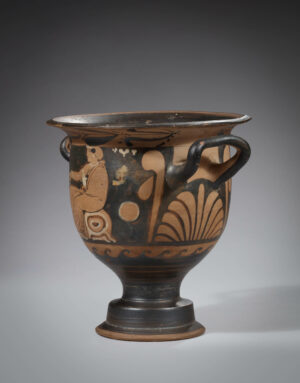apulia, small red figure bell krater