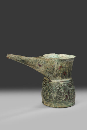 LURISTAN BRONZE SPOUTED VESSEL