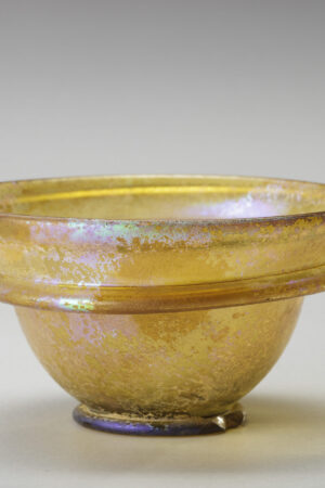 ROMAN AMBER CUP OR ACETABULUM