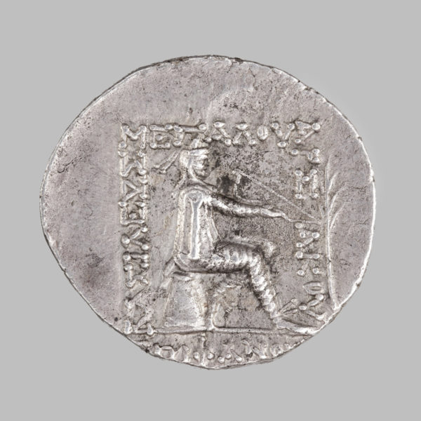 PARTHIAN KINGDOM, MITHRIDATES II, TETRADRACHM 123 - 88 BC rev