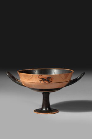 GREECE, ATTIC BLACK FIGURE LIP CUP