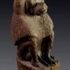 WOOD STAUETTE OF A BABOON