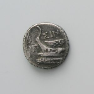 PAPHLAGONIA, SINOPE, AR HEMIDRACHM, 306-290 BC