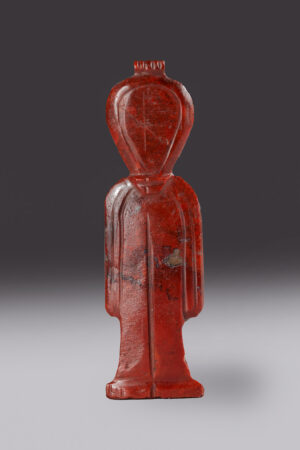 RED JASPER TIT AMULET
