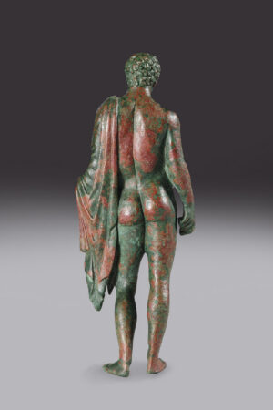 ROMAN BRONZE MERCURIUS STATUETTE rev.