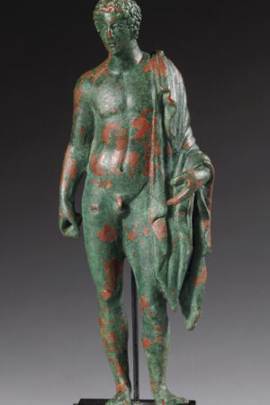 ROMAN BRONZE MERCURIUS STATUETTE