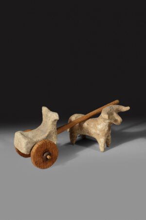 SYRIAN TERRACOTTA CHARIOT GROUP