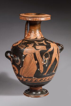 AOULIAN RED FIGURE HYDRIA, VARRESE PAINTER
