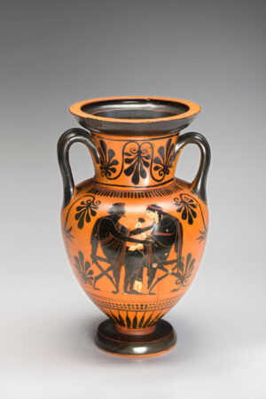 attic black figure amphor