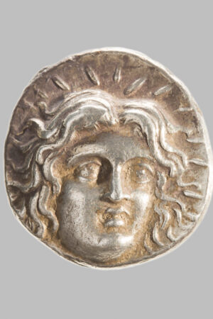 CARIAN ISLANDS, RHODOS, AR TETRDRACHM, 304-167 BC