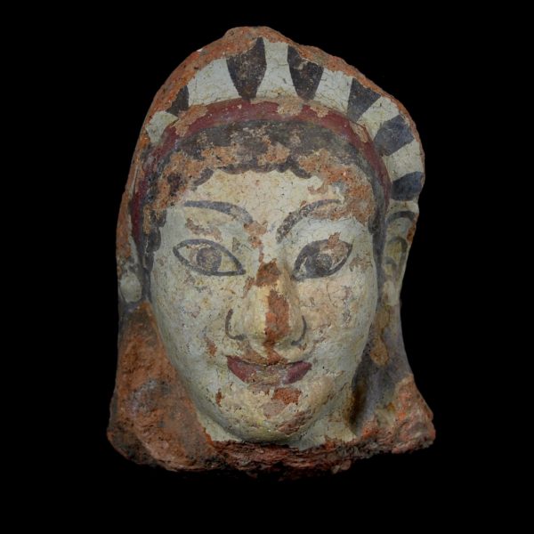 etruscan terracotta antefix
