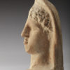 etruscan terracotta votive half-head