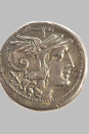 FURIUS PURPURIO, DENARIUS, 169-158 BC