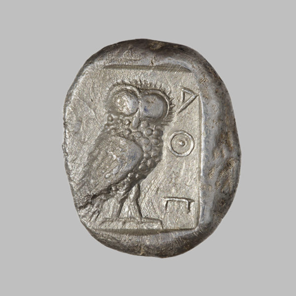 ATTICA, ATHENS, AR TETRADRACHM, C. 500-490 BC