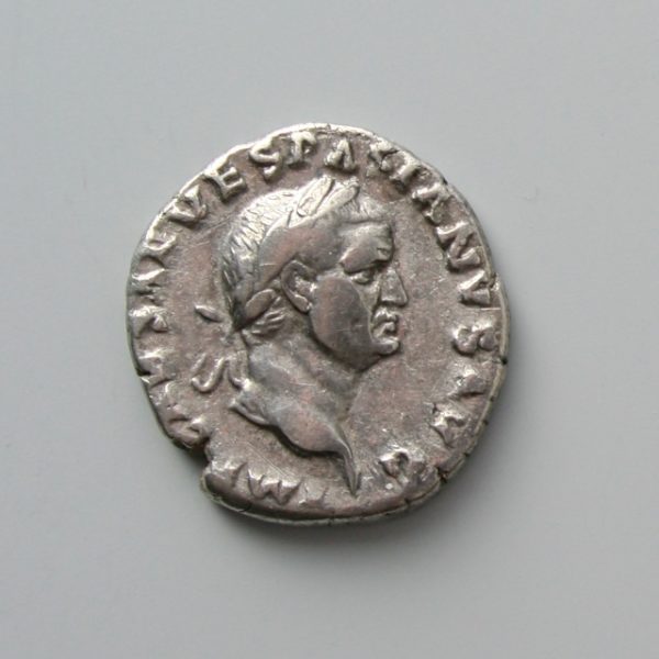 VESPASIAN (69-79 AD), DENARIUS, ROME 69-70 AD